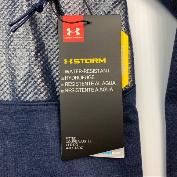 NWT Under Armour Coldgear Hybrid Windbreaker  Med - Picture 4 of 10